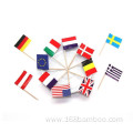 Bamboo Toothpick Flags Football World Cup Flags